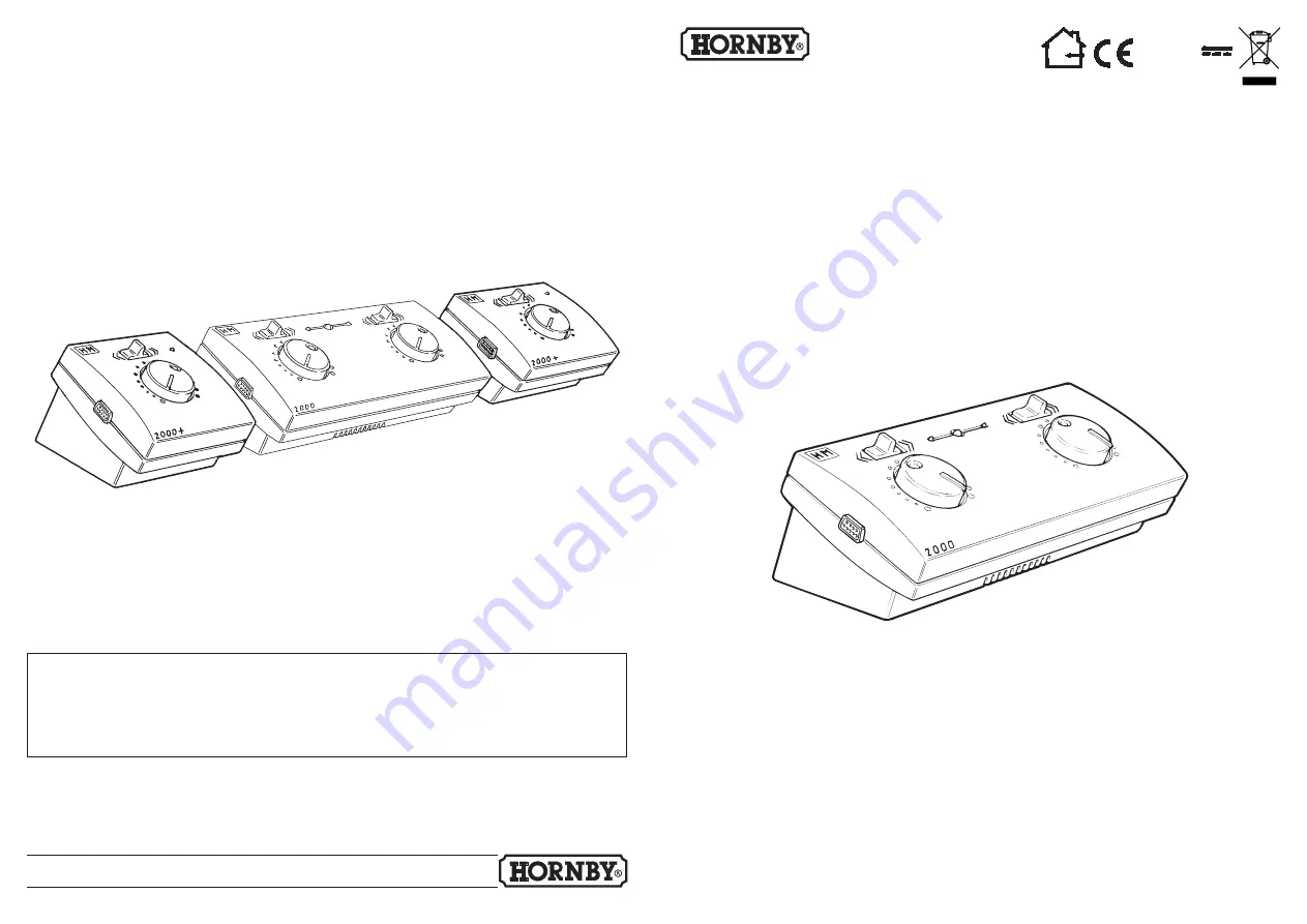 Hornby HM 2000 Manual Download Page 1