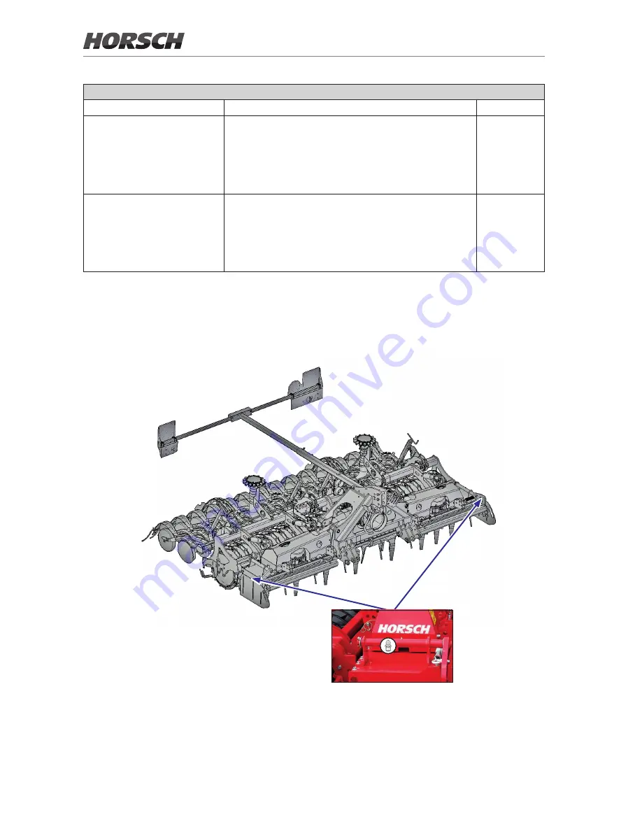 horsch Express 4 KR Operating Instructions Manual Download Page 60