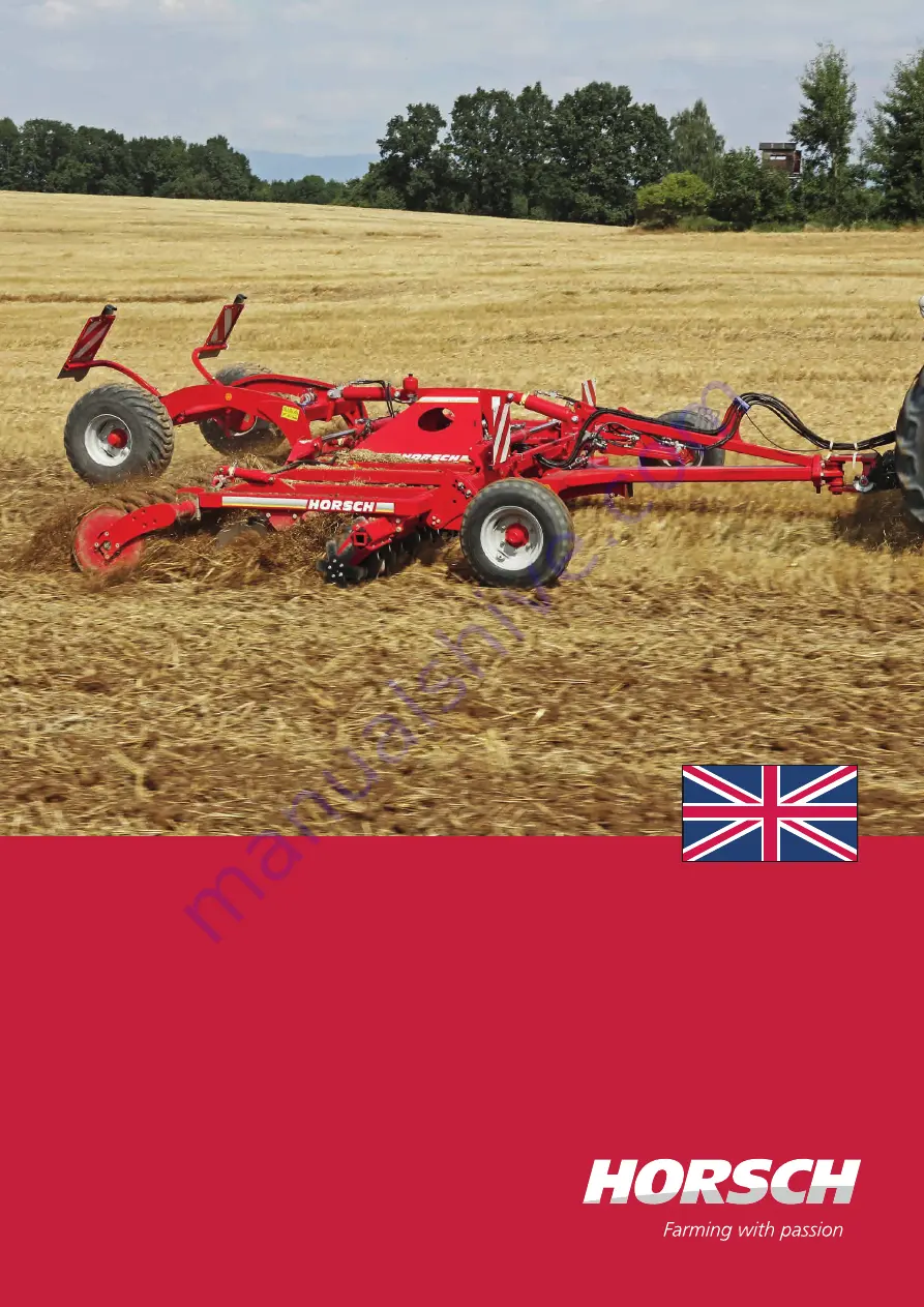 horsch Joker 5 RT Operating Instructions Manual Download Page 1