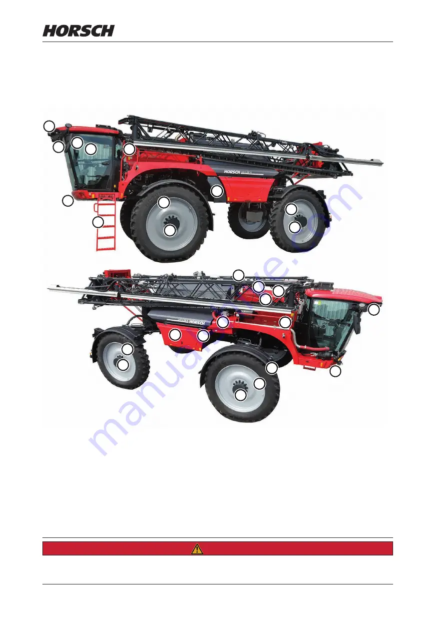 horsch Leeb 5.280 VL Operating Instructions Manual Download Page 58