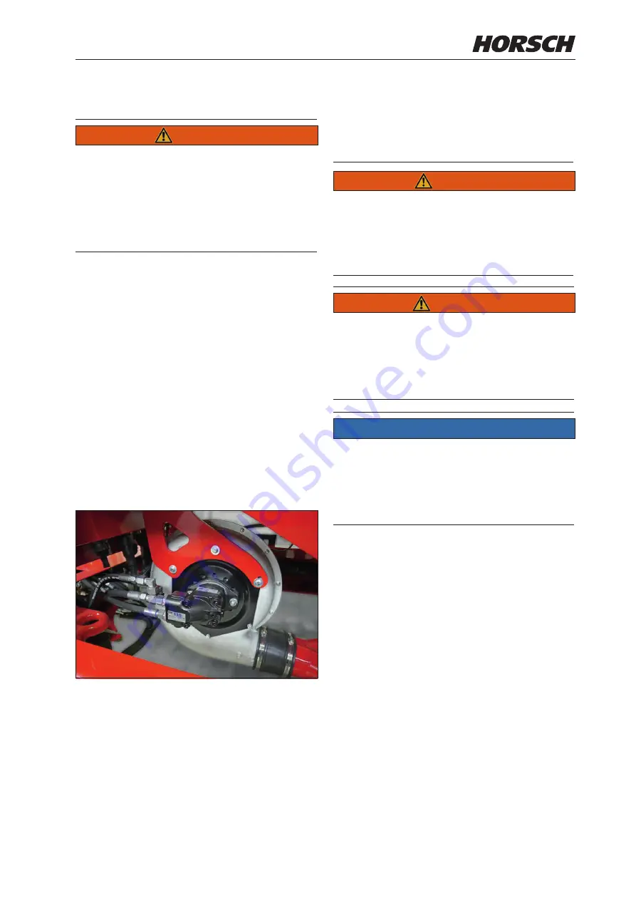 horsch Maestro 12.45 CV Operating Instructions Manual Download Page 61