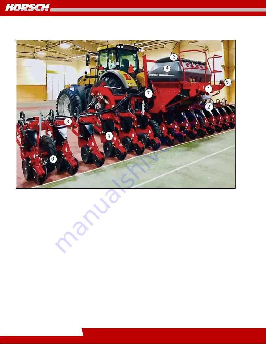 horsch Maestro RC Central Fill 1230 Owner'S Manual Download Page 44