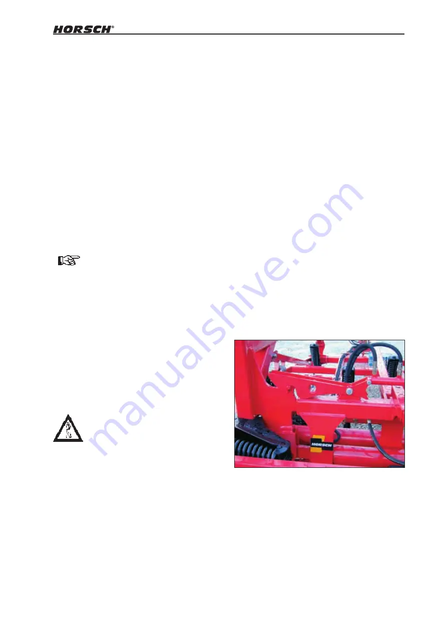 horsch Terrano 10 FG Operating Instructions Manual Download Page 27