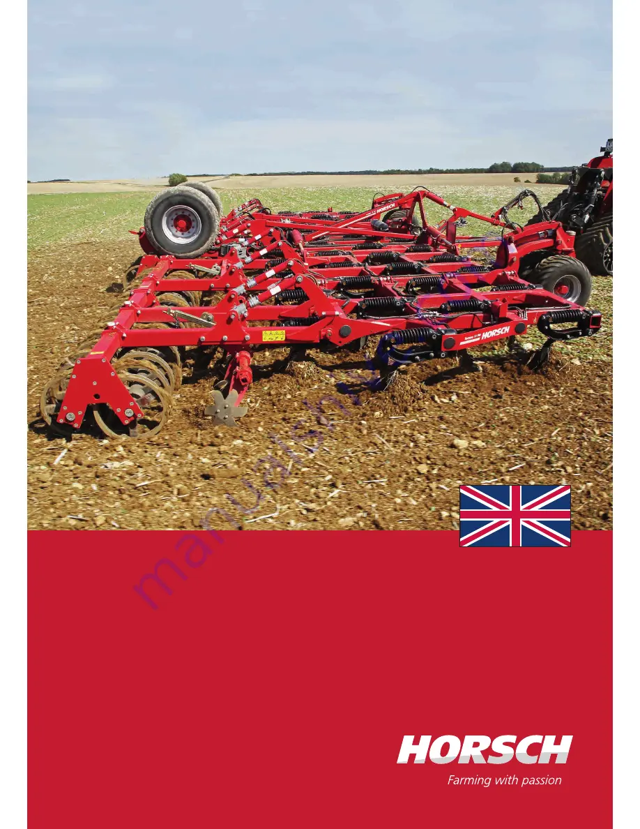 horsch Terrano 10 FM Operating Instructions Manual Download Page 1