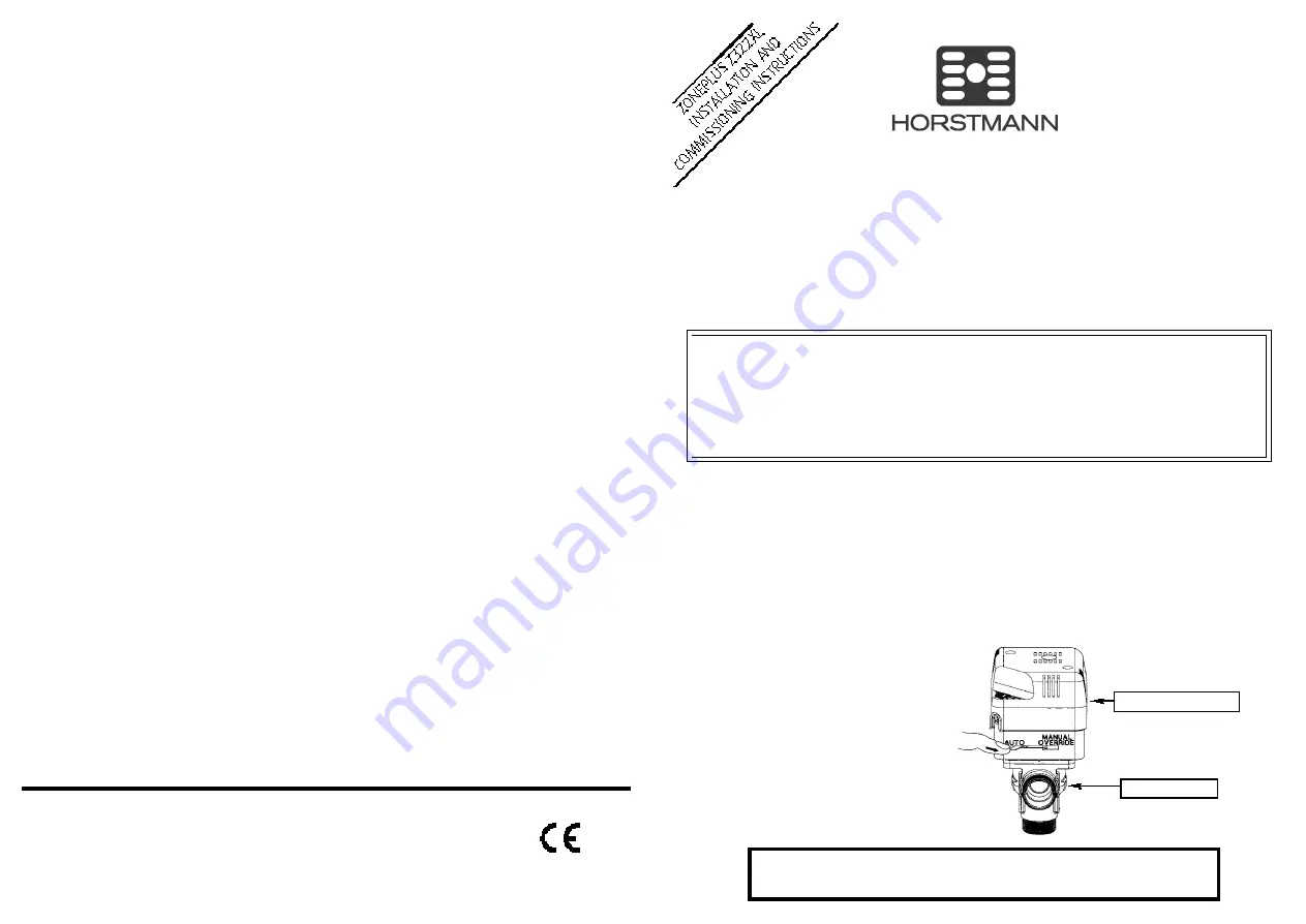 Horstmann Z322XL Скачать руководство пользователя страница 1