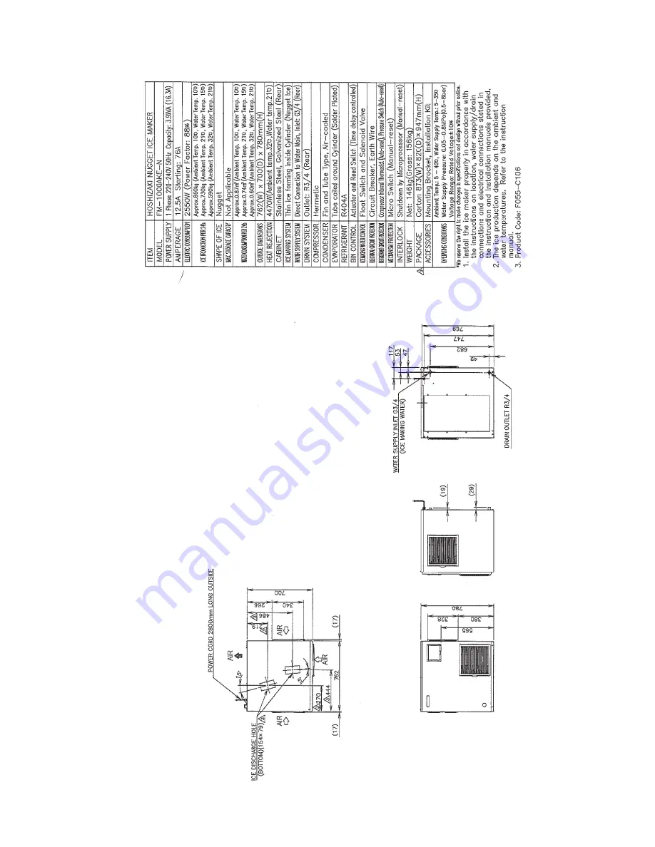 Hoshizaki 1800ALKE(-N) Service Manual Download Page 34