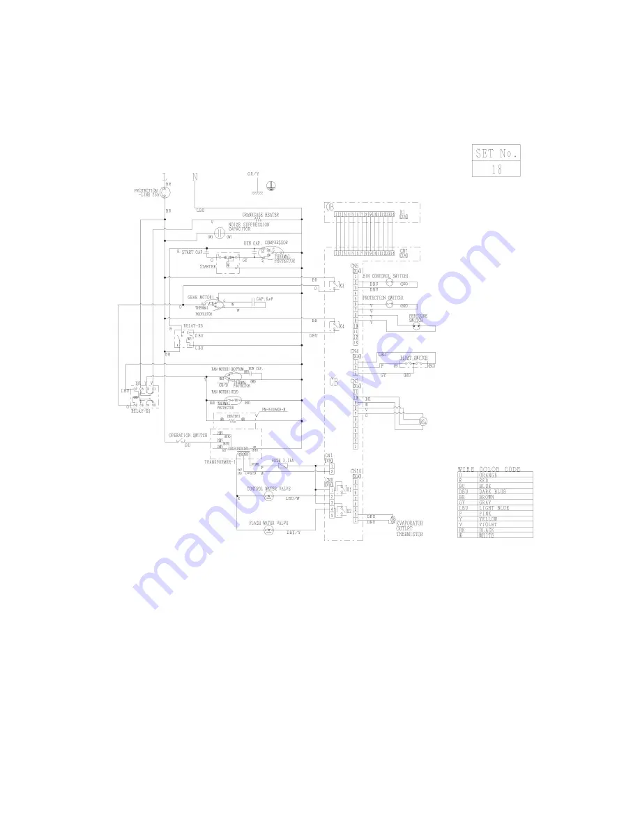 Hoshizaki 1800ALKE(-N) Service Manual Download Page 69