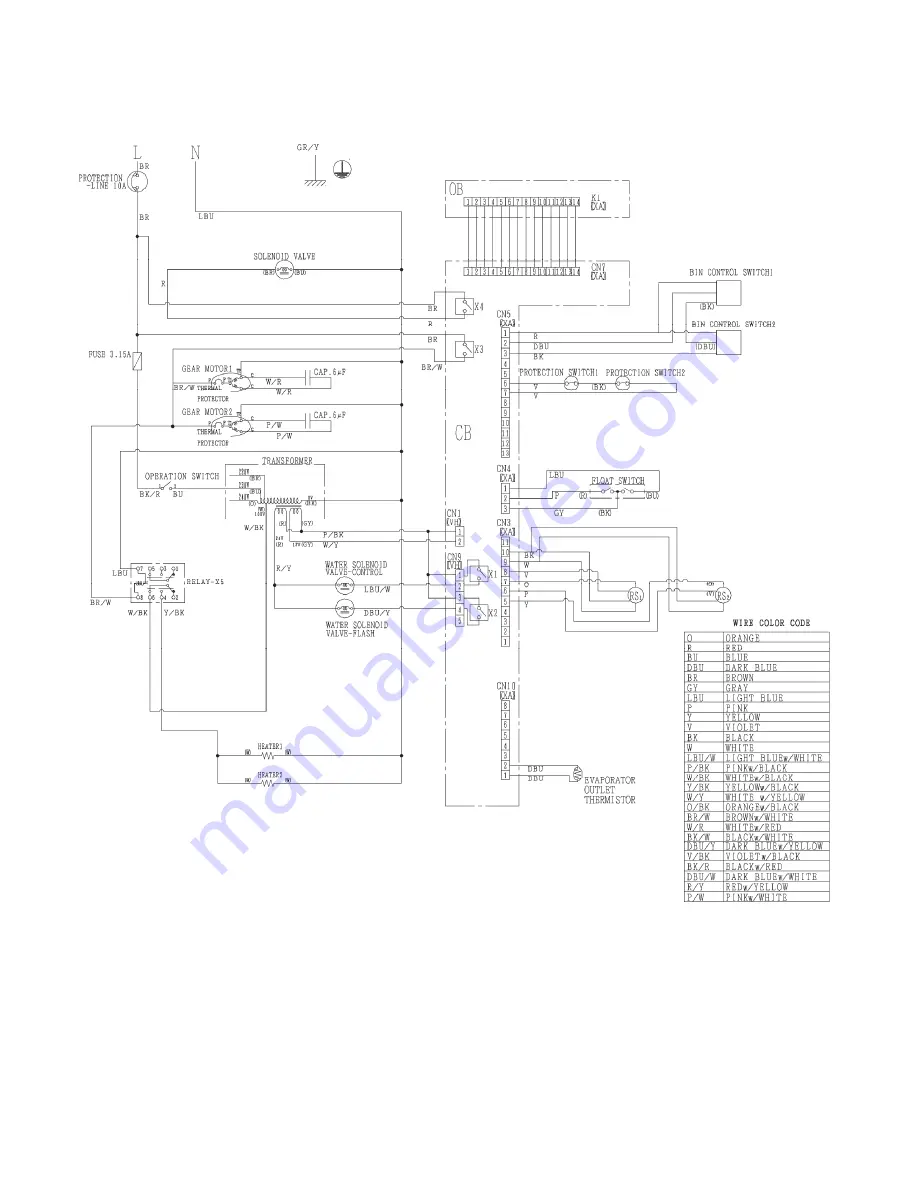 Hoshizaki 1800ALKE(-N) Service Manual Download Page 80