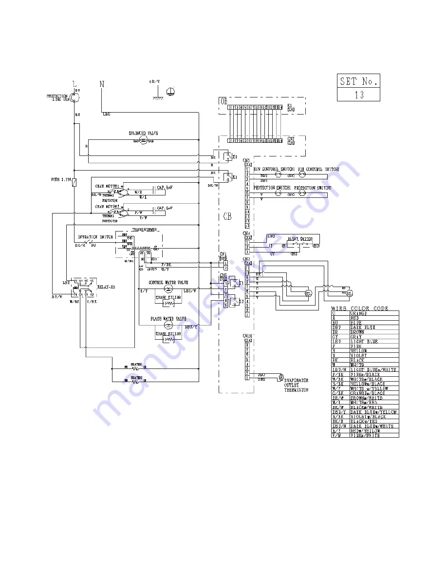 Hoshizaki 1800ALKE(-N) Service Manual Download Page 81