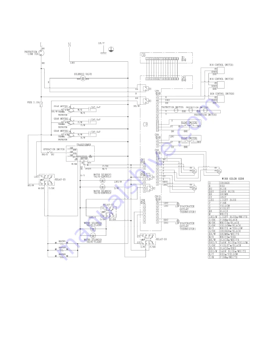 Hoshizaki 1800ALKE(-N) Service Manual Download Page 84