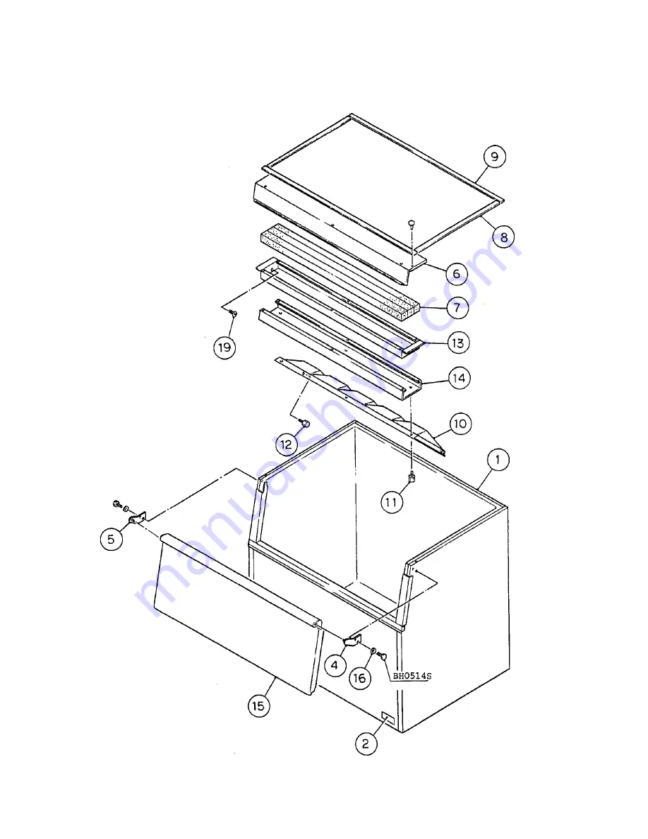 Hoshizaki B-300SD Parts List Download Page 11