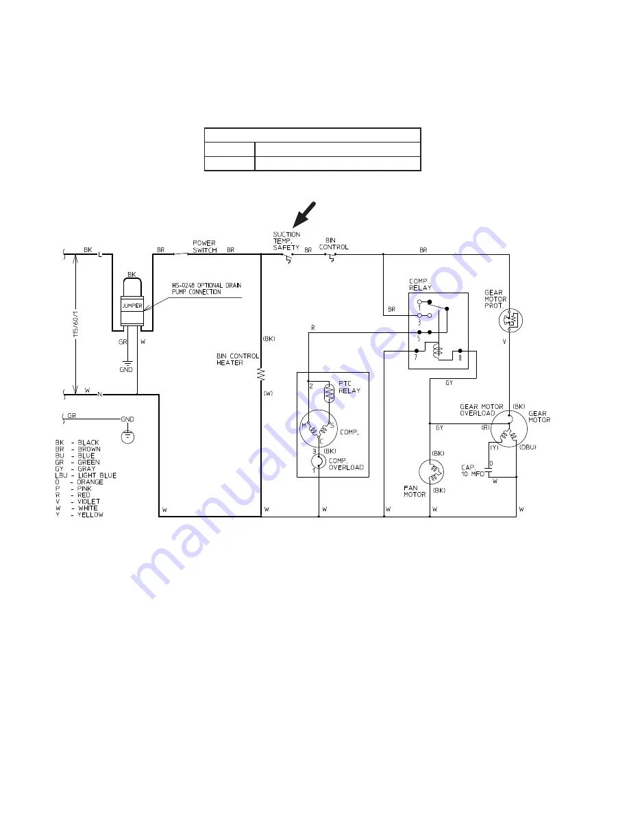 Hoshizaki C-100BAF-AD Service Manual Download Page 14