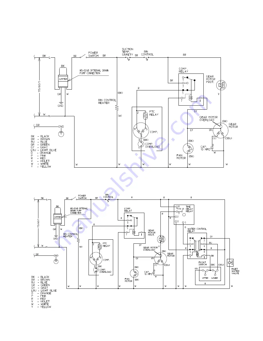 Hoshizaki C-100BAF Service Manual Download Page 21