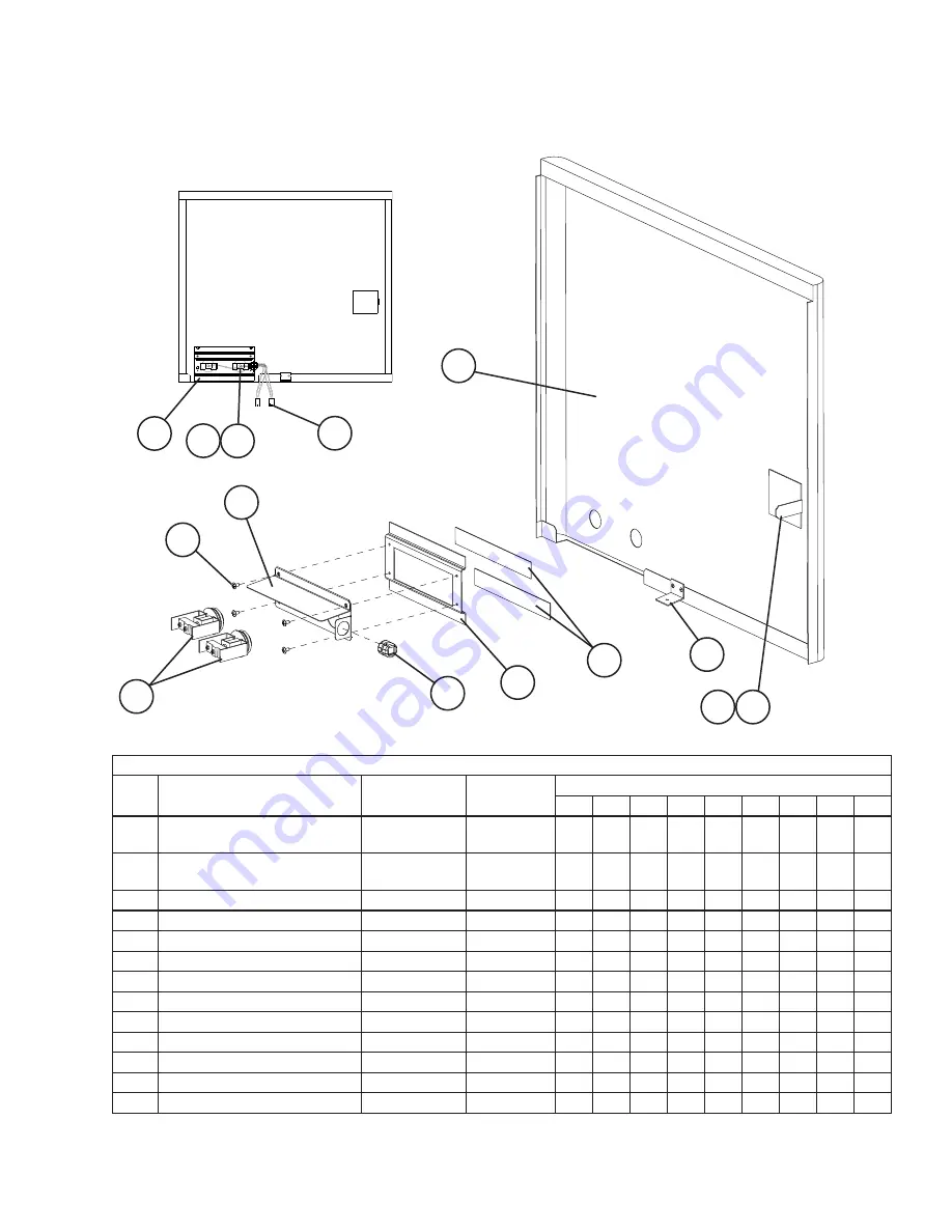 Hoshizaki CUBELET ICEMAKER/DISPENSER DCM-750BAH Parts List Download Page 23