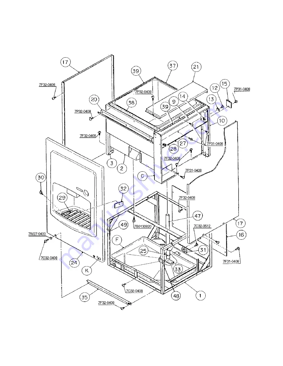 Hoshizaki DB-200C Скачать руководство пользователя страница 5