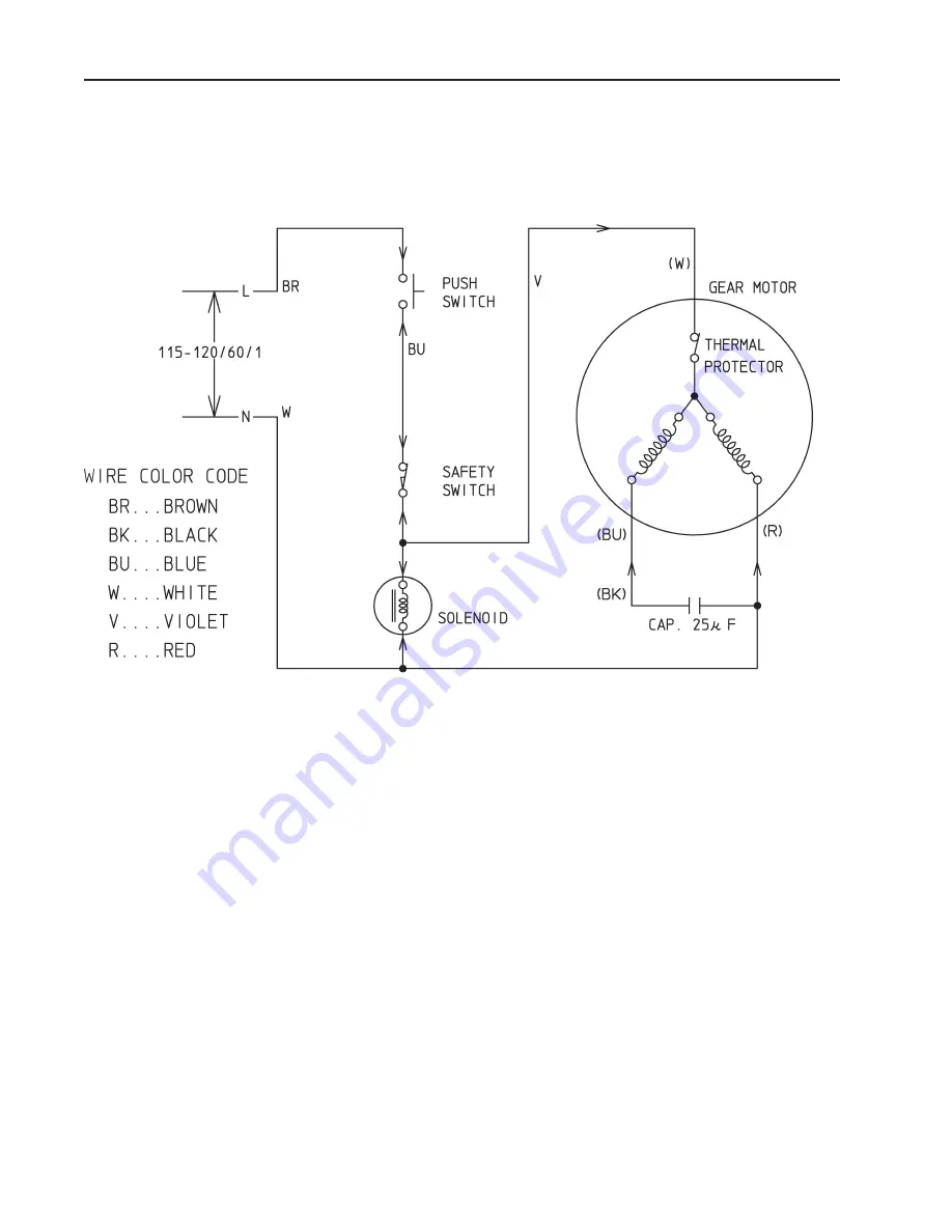 Hoshizaki DB-200H Скачать руководство пользователя страница 6