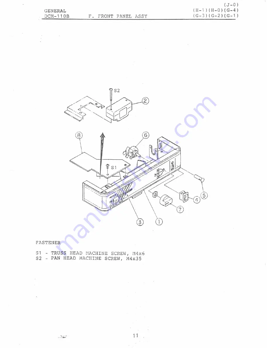 Hoshizaki DCM-110B Parts List Download Page 22