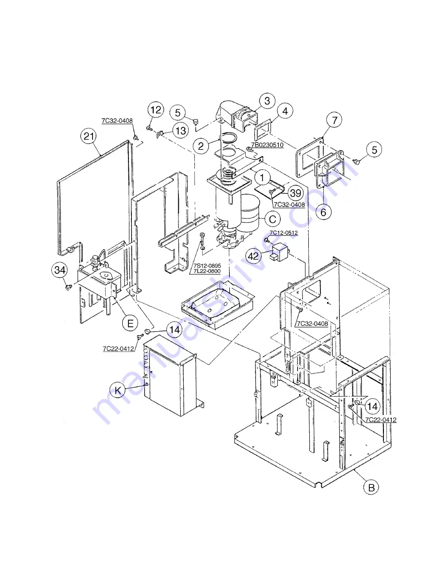 Hoshizaki DCM-230FE-UK Parts List Download Page 5