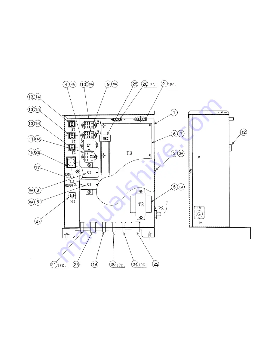 Hoshizaki DCM-230FE-UK Parts List Download Page 31