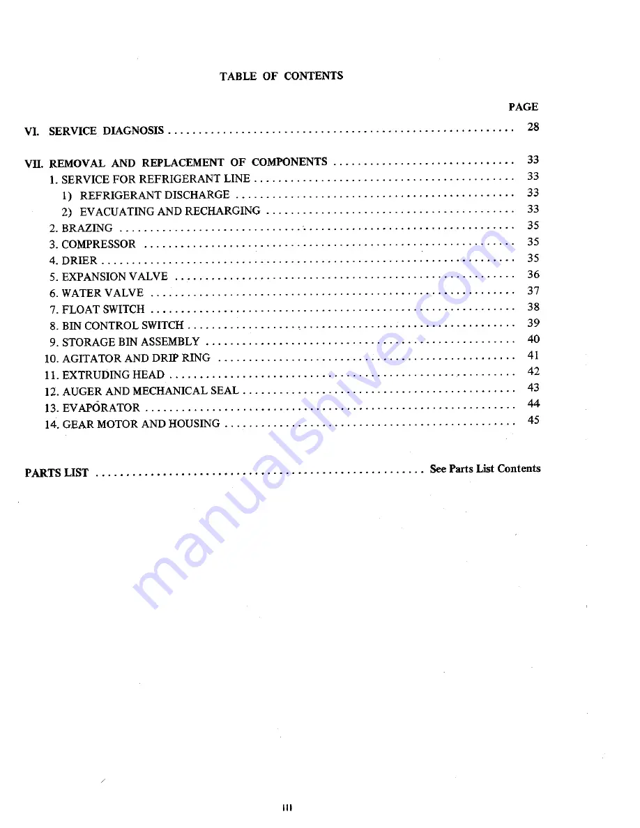 Hoshizaki DCM-231U Service Manual Download Page 4