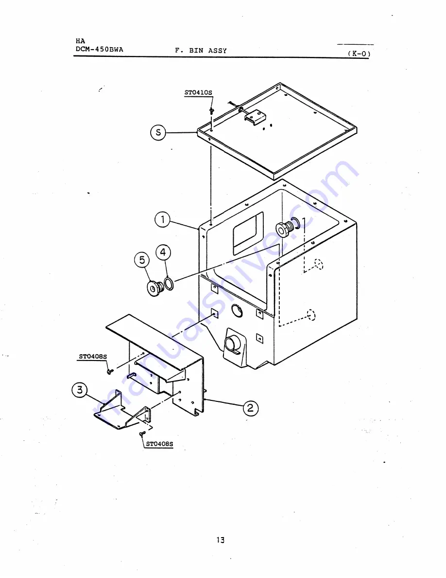 Hoshizaki DCM-450BWA Скачать руководство пользователя страница 17