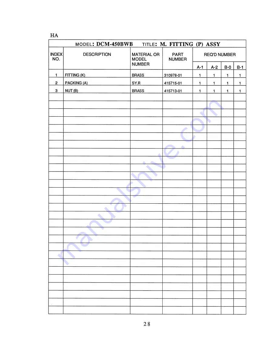 Hoshizaki DCM-450BWB Скачать руководство пользователя страница 48