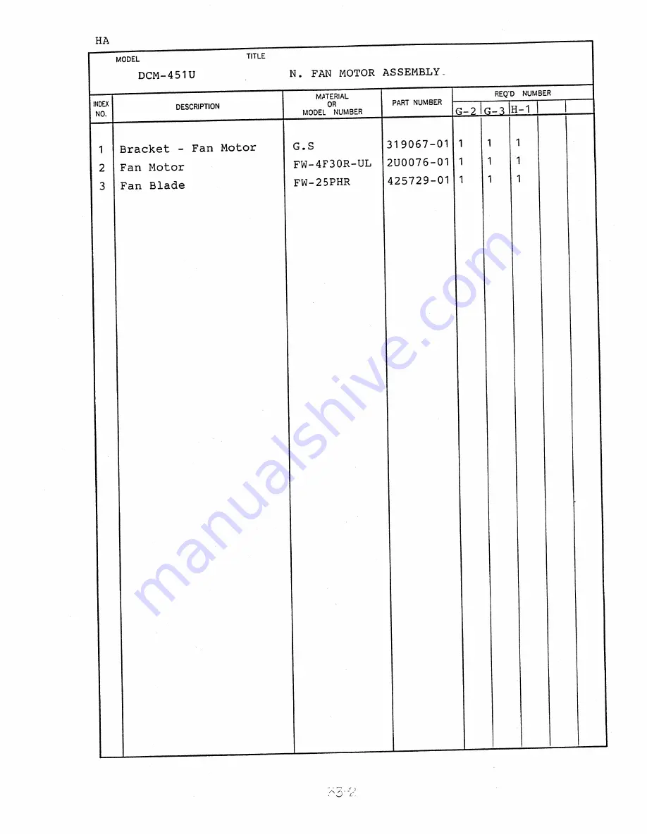 Hoshizaki DCM-451U Скачать руководство пользователя страница 62