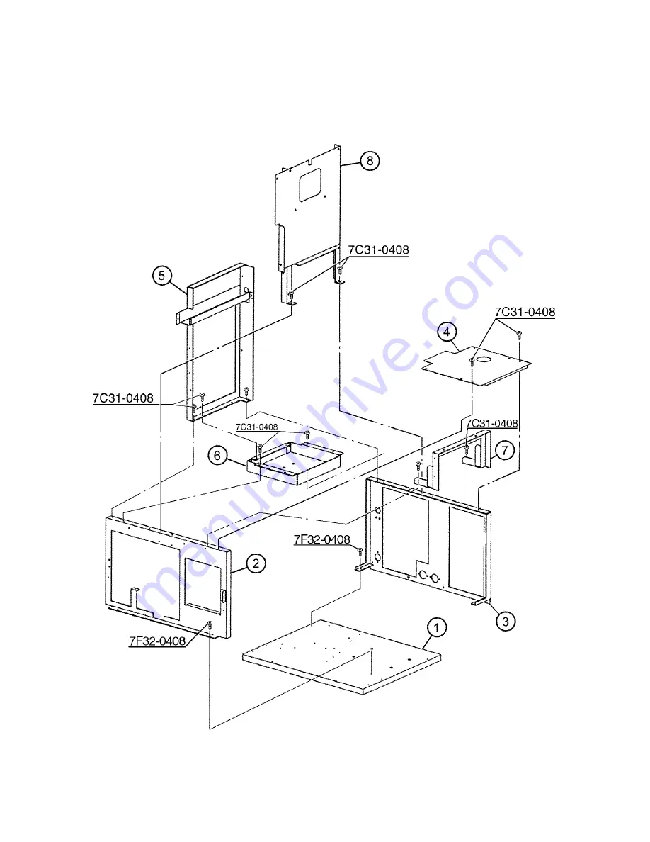 Hoshizaki DCM-500BAH-OS Parts List Download Page 14