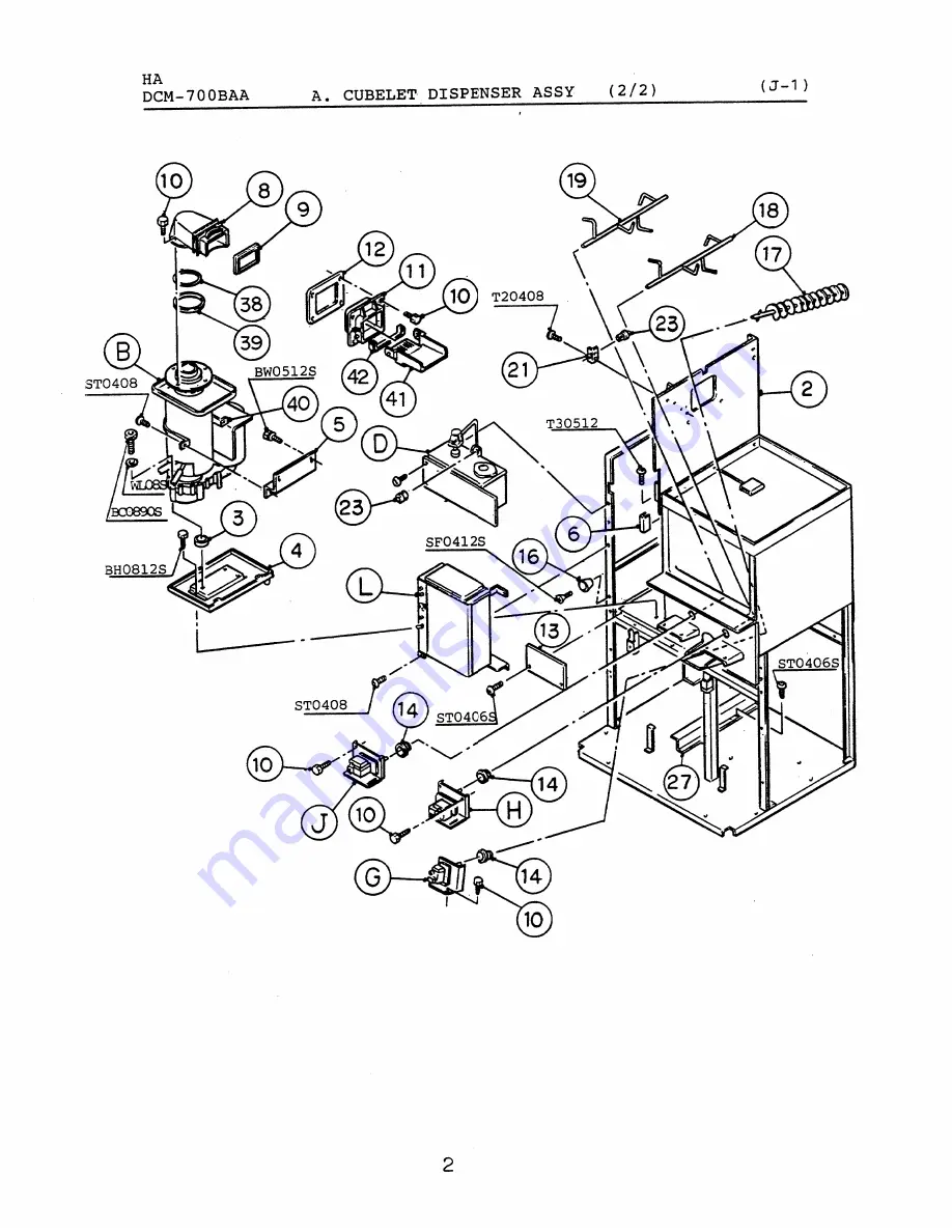 Hoshizaki DCM-700BAA Скачать руководство пользователя страница 6