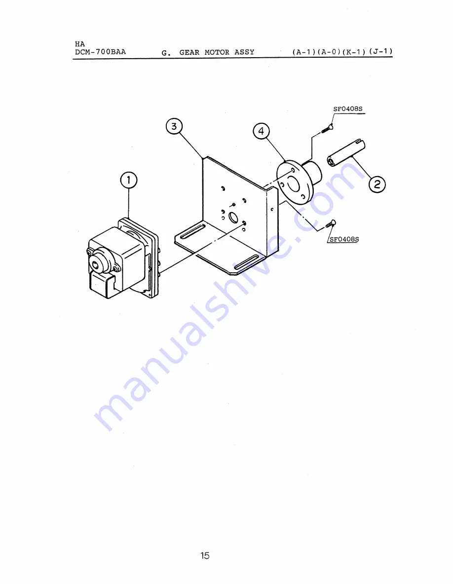 Hoshizaki DCM-700BAA Parts List Download Page 22