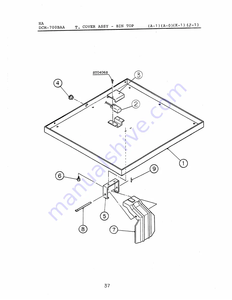 Hoshizaki DCM-700BAA Скачать руководство пользователя страница 46