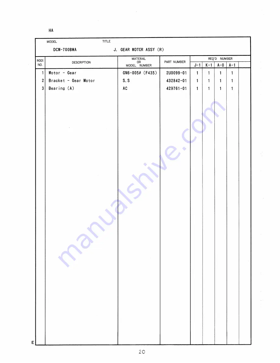 Hoshizaki DCM-700BWA Скачать руководство пользователя страница 27