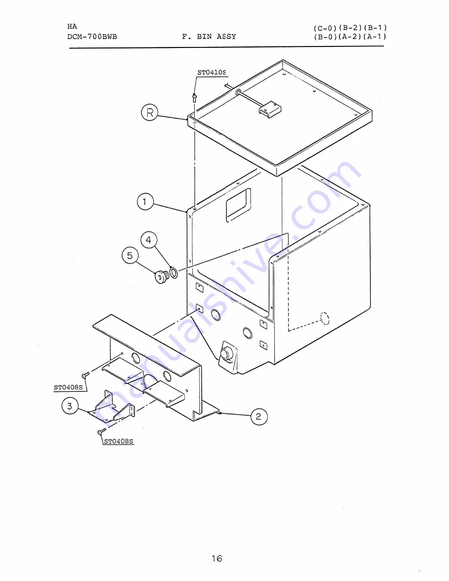 Hoshizaki DCM-700BWB Скачать руководство пользователя страница 31