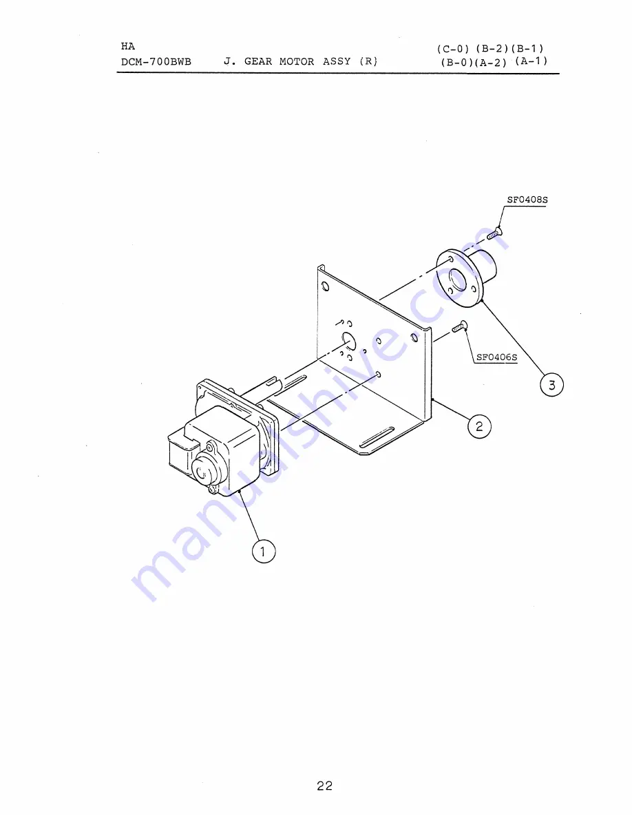 Hoshizaki DCM-700BWB Parts List Download Page 40