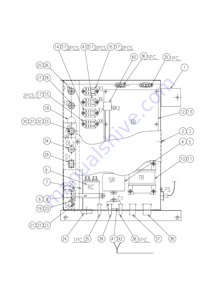 Hoshizaki DCM-750BAF Скачать руководство пользователя страница 39