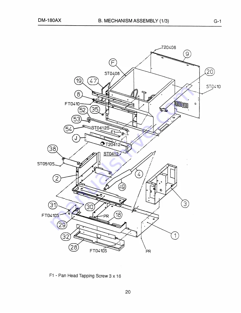 Hoshizaki DM-180A Parts List Download Page 24