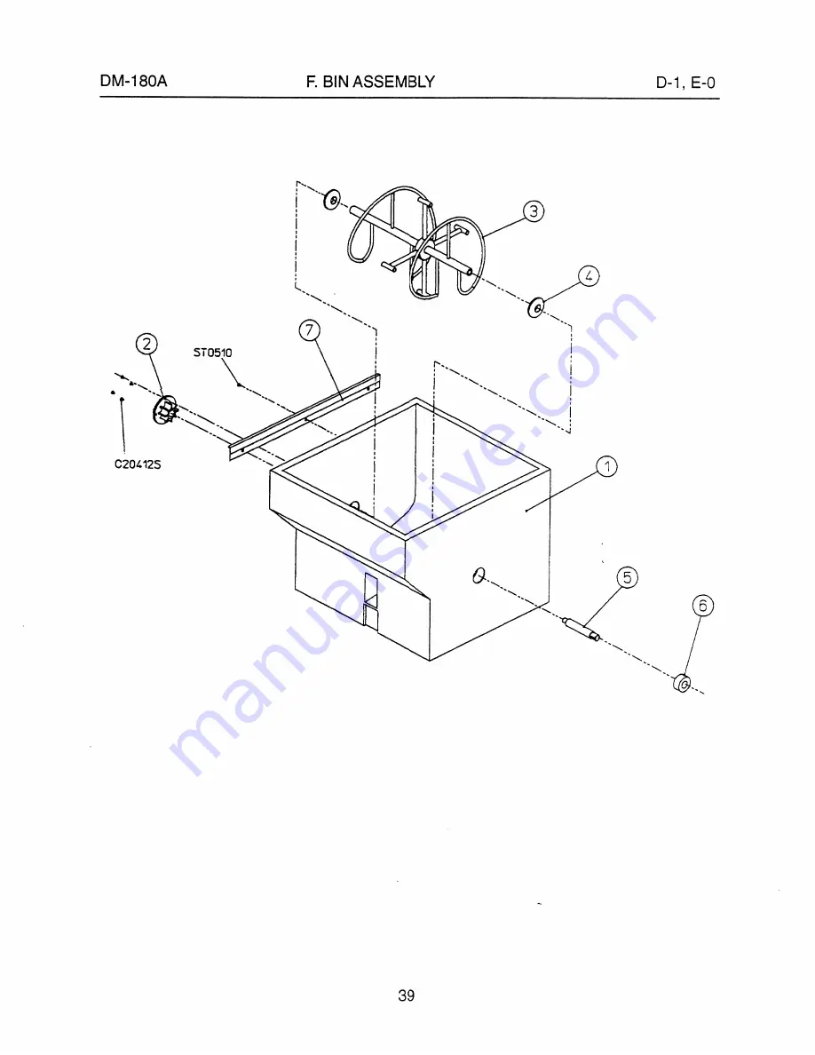 Hoshizaki DM-180A Скачать руководство пользователя страница 43