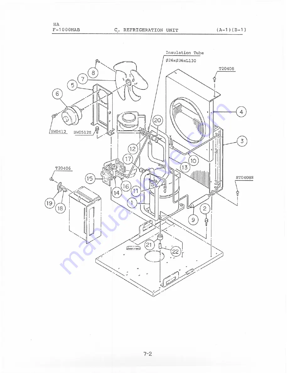 Hoshizaki F-1000MAB Скачать руководство пользователя страница 13