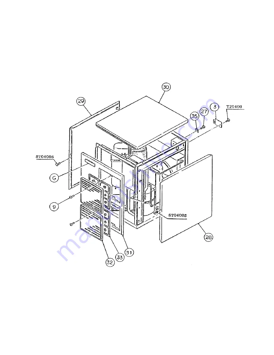 Hoshizaki F-1000MAE Parts List Download Page 6