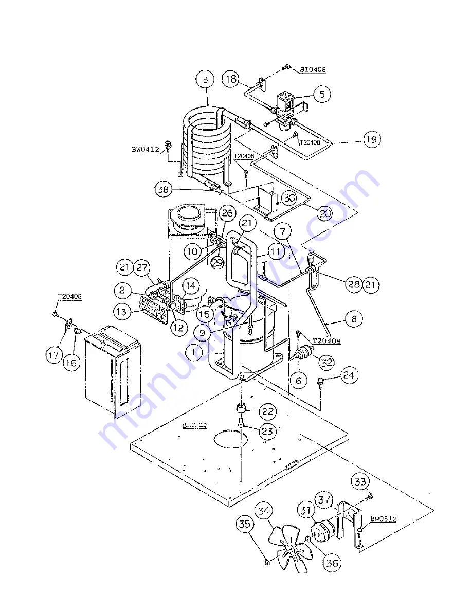 Hoshizaki F-1000MAE Parts List Download Page 53