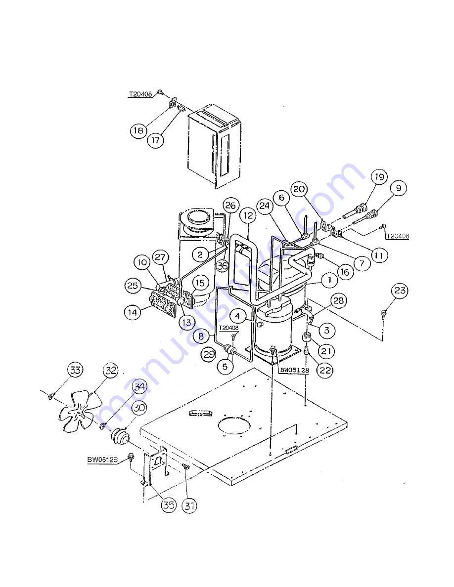 Hoshizaki F-1000MAE Parts List Download Page 60