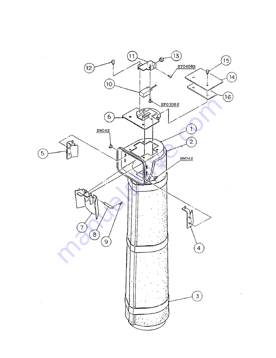 Hoshizaki F-1000MAE Parts List Download Page 84