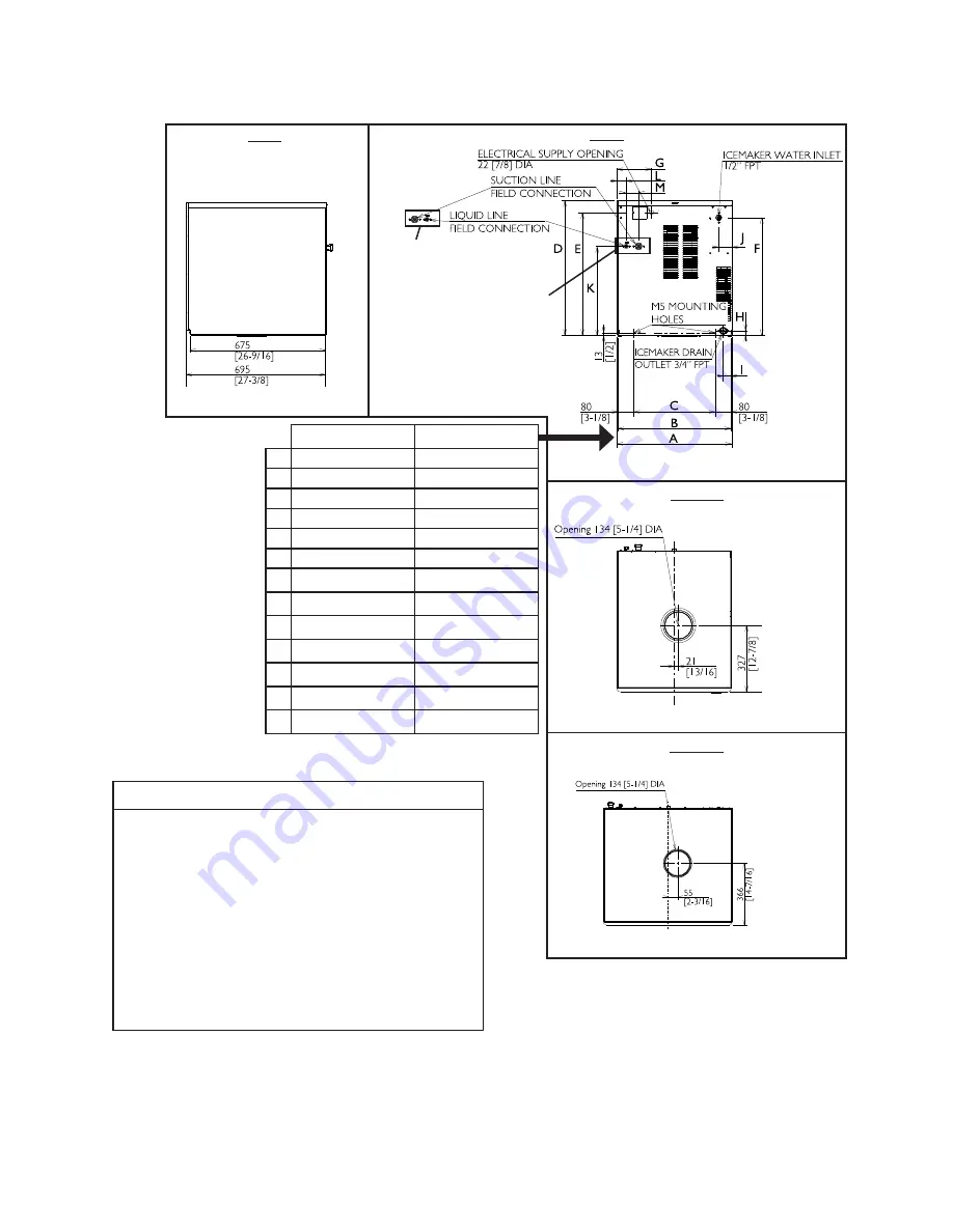 Hoshizaki F-1001MAH Instruction Manual Download Page 13