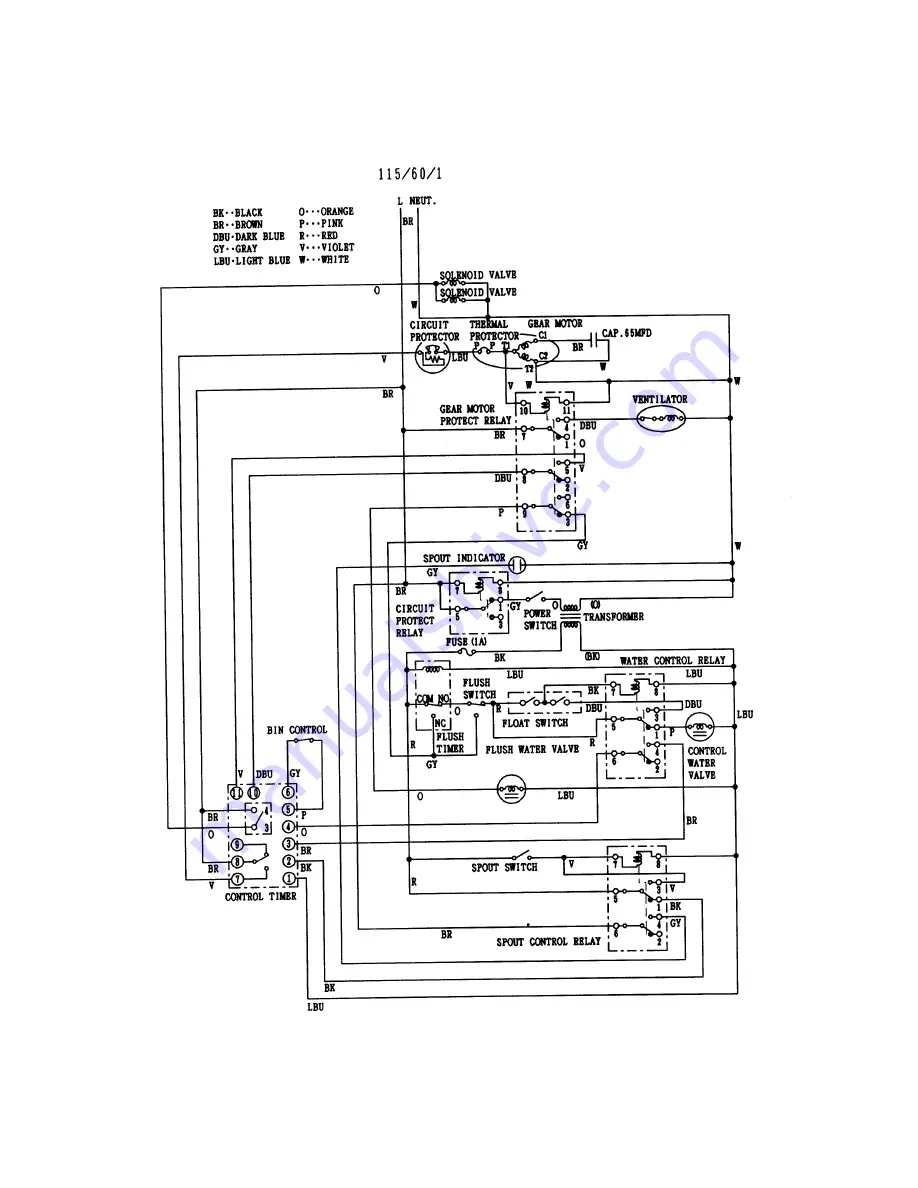 Hoshizaki F-2000MLH Service Manual Download Page 27