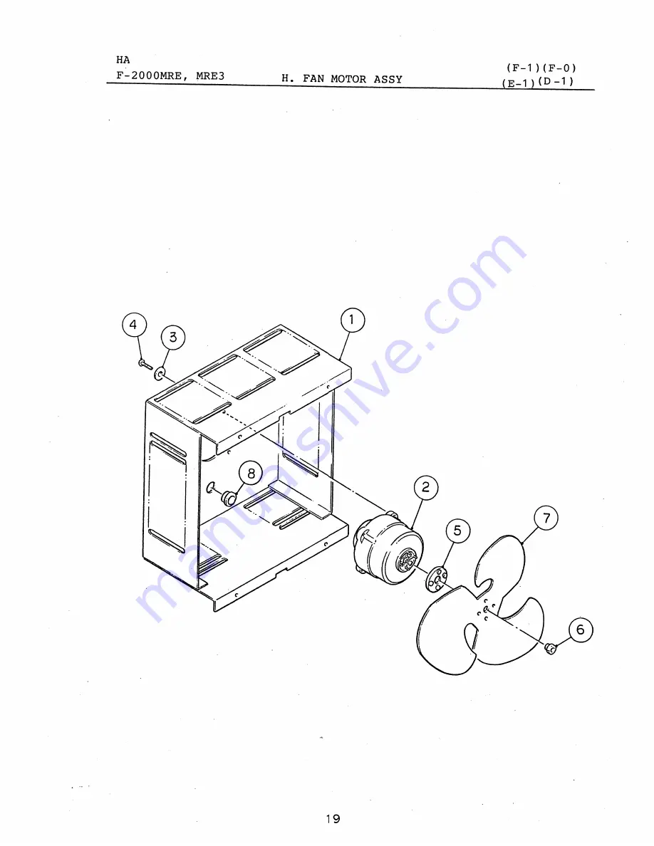 Hoshizaki F-2000MRE Parts List Download Page 24