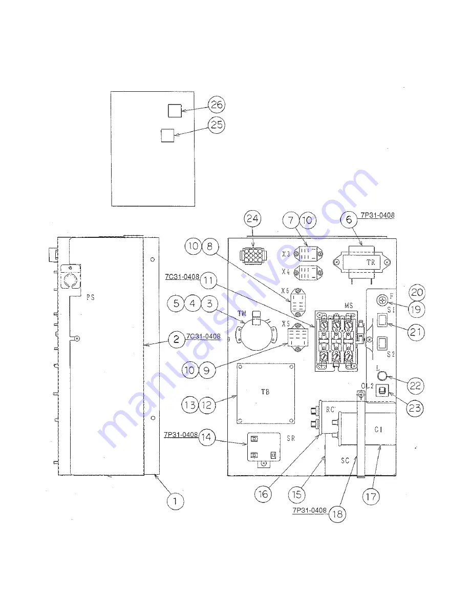 Hoshizaki F-2000MRF Parts List Download Page 23