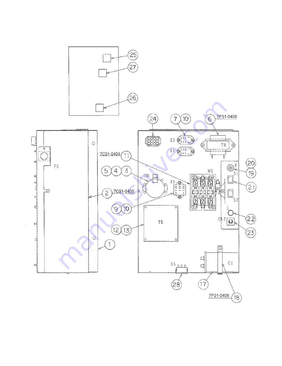 Hoshizaki F-2000MRF Parts List Download Page 26