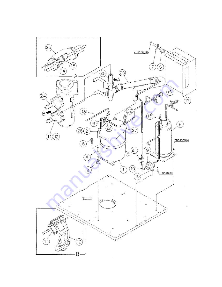 Hoshizaki F-2000MRH Parts List Download Page 10