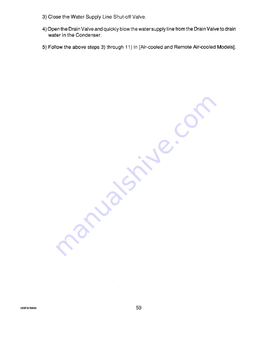 Hoshizaki F-650M Service Manual Download Page 63