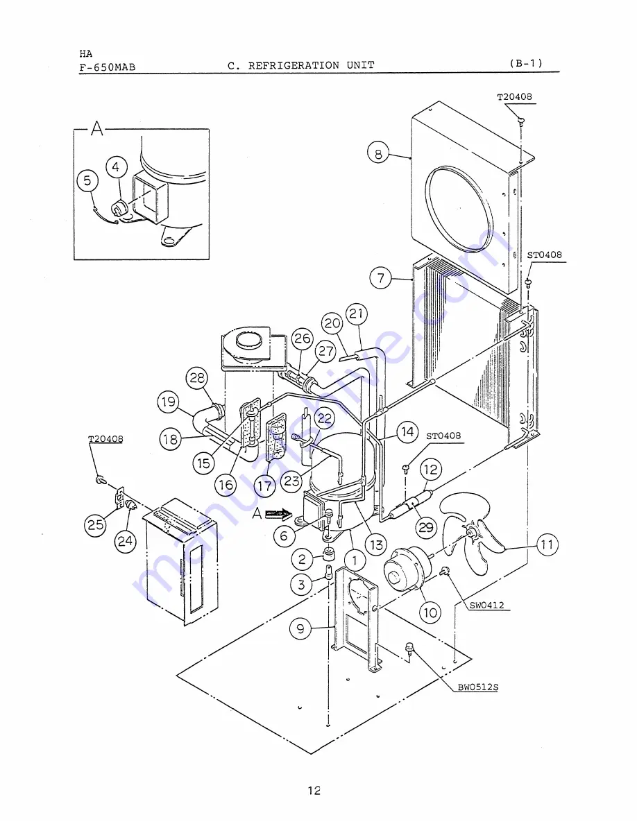 Hoshizaki F-650MAB Parts List Download Page 15